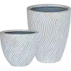 MCarr 24pc Egg Planter Pallet White Wash