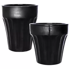 MCarr 30pc Roman Planter Pallet Glossy Black