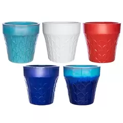 MCarr 30pc Scallop Planter Pallet Mixed Colors