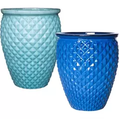 MCarr 12pc Tall Diamond Planter Pallet Mixed