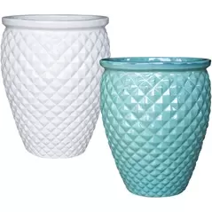 MCarr 12pc Tall Diamond Planter Pallet Mixed