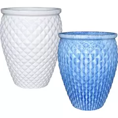 MCarr 12pc Tall Diamond Planter Pallet Mixed