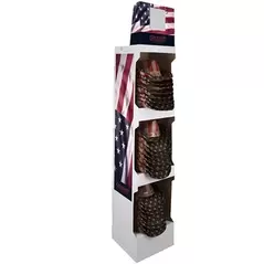Goldcoast 24pc Old Glory Hat Corrugate Display