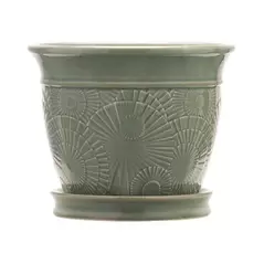 Southern Patio 8" Annandale Planter Celadon Finish