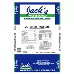 Jacks Prof Peat Lite 20-10-20 25Lb (80/Pl) HAZ