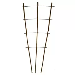 Bamboo Supply 36" Natural Bamboo Fan Trellis 50/BD