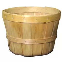 Grower Select Half Peck Basket Natural 12/CS 60CS/PL