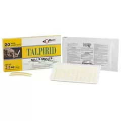 Talpirid Mole Bait Worm Shaped Baits 20 Worms Per Box (5/cs) (800 bx per pl) Gummy Worm