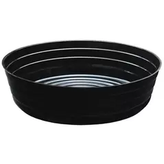 CWP 14" Black Deep Plant Saucers