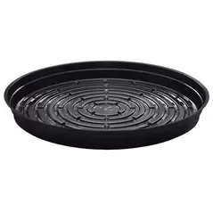 CWP 14" Black Heavy Gauge Vinyl Plant Saucer
