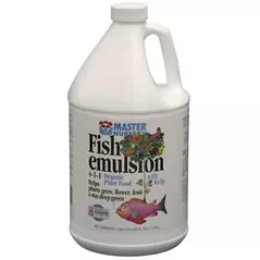 Master Nursery 1gal Concentrate Fish Emulsion 4-1-1 Organic Plant Food