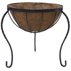Gardener Select 14" Floor Planter with Legs Black 10/CS