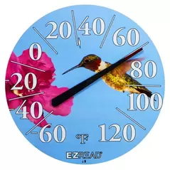 Headwind 12.5" EZ Read Dial Thermometer Hummingbird