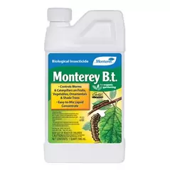 Monterey Qt B.t. Bacillus thuringiensis Biological Insecticide BT