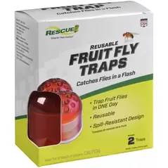 Rescue 2pk Fruit Fly Traps