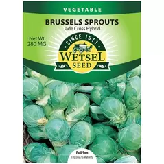Brussel Sprouts, Jade Cross Hybrid - 280 Mg