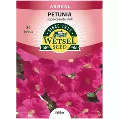 PETUNIA, PINK SUPERCASCAD 30 S