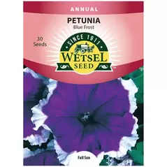 PETUNIA, BLUE FROST 30 SEEDS