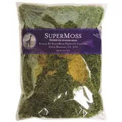 SuperMoss 8oz Spanish Moss Grass Green