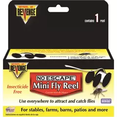 Bonide Revenge Mini Reel Kit Sticky Fly Tape