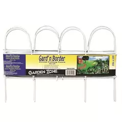 Origin Point 10"x10' White Round Folding Fence