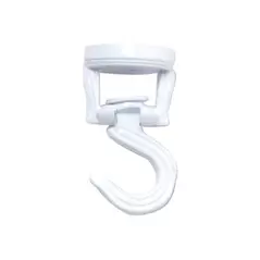 Panacea Swivel Ceiling Hook White