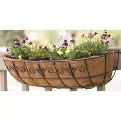 Panacea 30" Finial Window Deck Planter