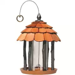 Perky Pet Wood Gazebo Feeder Hang Or Post Mount 2