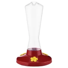 Perky Pet 8oz Hummingbird Plastic Feeder with 3 Fountains