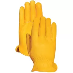 BGC Mens Premium Leather Driver Glove XL