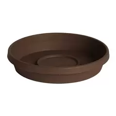 Bloem 12" Terra Saucer Chocolate