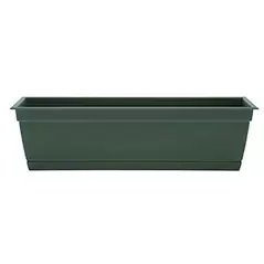 Bloem 24" Dayton Window Box Turtle Green
