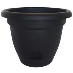 Bloem 8" Lucca Planter Black