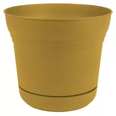 Bloem 10" Saturn Planter Earthy Yellow