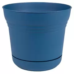 Bloem 10" Saturn Planter Classic Blue