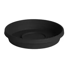 Bloem 10" Terra Saucer Black
