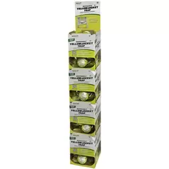 Rescue 48pc Yellowjacket Disposable West Floor Display w/ Header