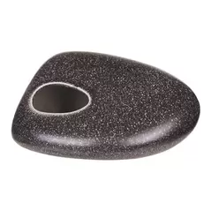 SSI 8" Pebble Planter Slate Black