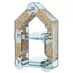 Woodlink Sneak-a-Peek Window Feeder House Design
