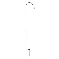 WSP 5.2" Twirled Border Hook