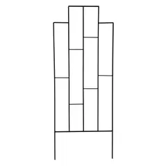 AGW UrbanGarden Contemporary Trellis Matte Black