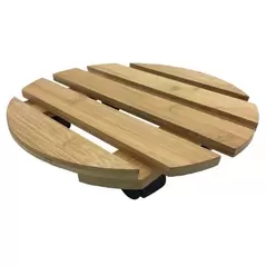 Wagner WPC 11.4 Diam Round Bamboo Caddy