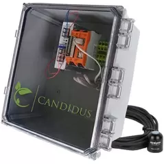 Candidus Adaptive Lighting Control, 2 Apogee PAR sensors, 200 0-10V dimmable LED lights, 2 zones