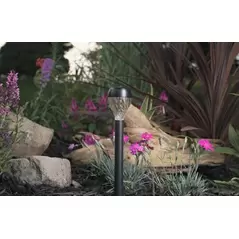 Moonrays Solar Stake w/Plastic Lens