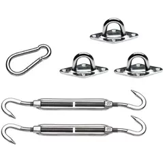 Coolaroo Tri Shade Sail Extreme Hardware Kit