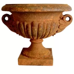 MCarr Liconfiber 25.3" Urn With Handles Rust
