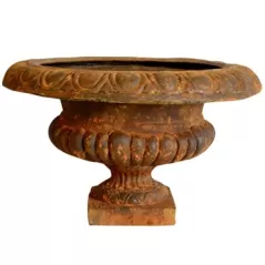 MCarr Liconfiber 25.3" Urn Low Bowl Rust