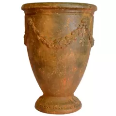 MCarr Liconfiber 42.3" X-Large Urn Planter Rust