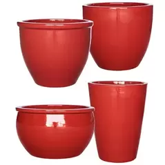 MCarr 26pc Mixed Planter Pallet Red