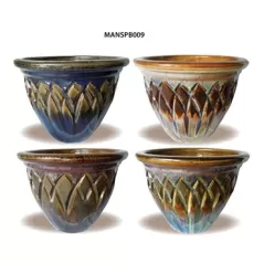 MCarr 48PC Round Siamese Planter Plt